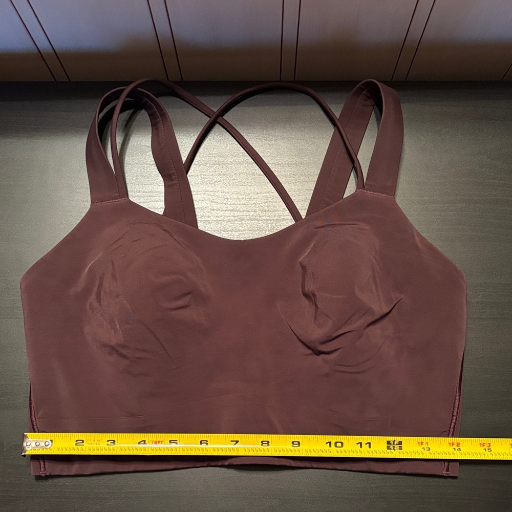 Lululemon like a cloud bra size 10 D/DD in espresso
